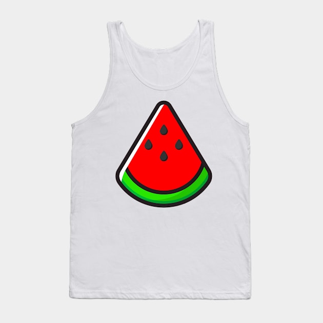 Slice of Watermelon Tank Top by CeeGunn